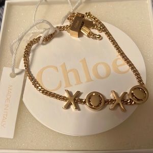 Chloe xoxo adjustable bracelet